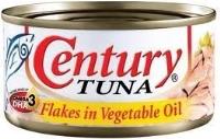 CANNED TUNA FLAKES IN OIL 180G CENTURY